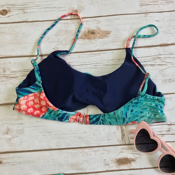 LAST ONE High Waist Sporty Pineapple PinUp Bikini - Picture 3 of 8